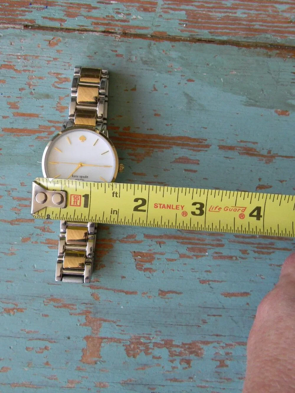 Kate Spade New York Gramercy Grand  Watch Stainless Steel Needs Battery
